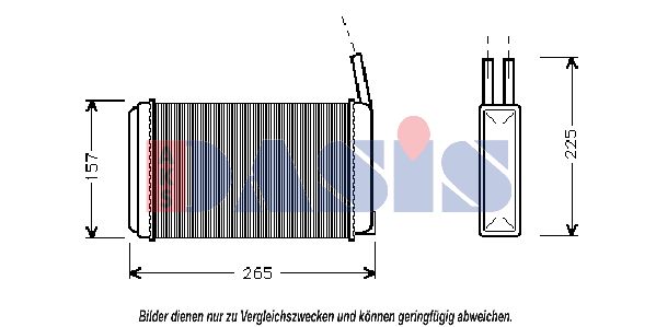 AKS DASIS Lämmityslaitteen kenno 099000N